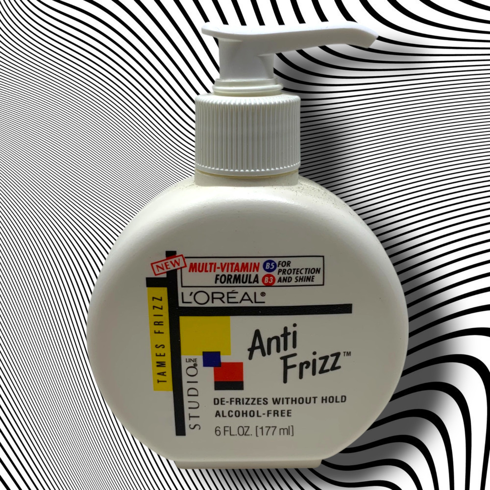 Vintage NEW L'oreal Studio Line Anti Frizz Tamer TV Movie Prop Discontinued